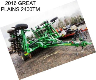 2016 GREAT PLAINS 2400TM