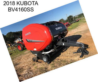 2018 KUBOTA BV4160SS