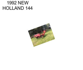 1992 NEW HOLLAND 144