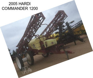 2005 HARDI COMMANDER 1200