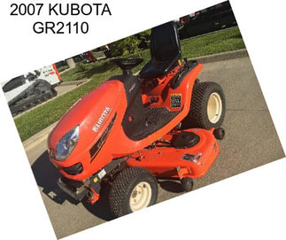 2007 KUBOTA GR2110