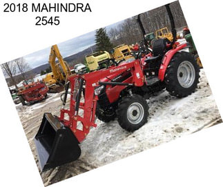 2018 MAHINDRA 2545