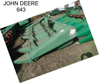 JOHN DEERE 643