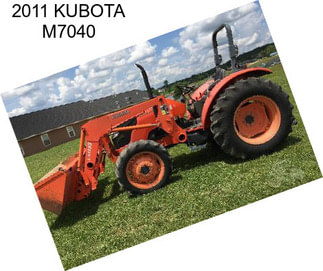 2011 KUBOTA M7040