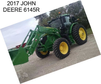 2017 JOHN DEERE 6145R