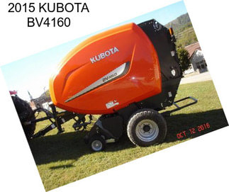 2015 KUBOTA BV4160