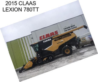 2015 CLAAS LEXION 780TT