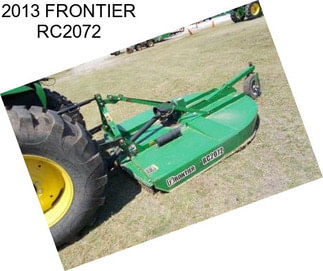 2013 FRONTIER RC2072