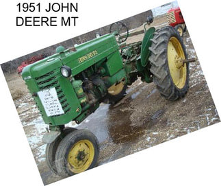 1951 JOHN DEERE MT