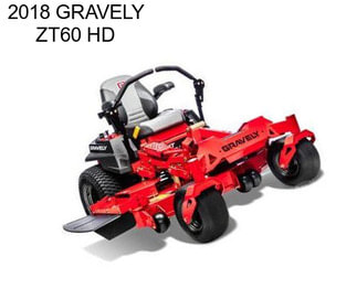 2018 GRAVELY ZT60 HD