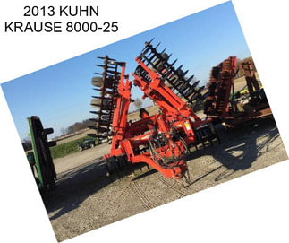 2013 KUHN KRAUSE 8000-25