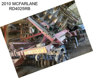 2010 MCFARLANE RD4025RB