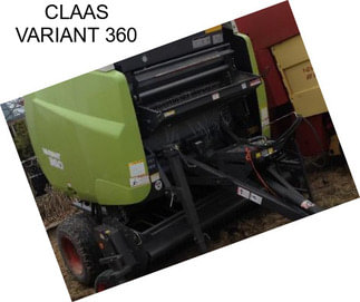 CLAAS VARIANT 360