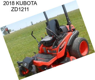 2018 KUBOTA ZD1211