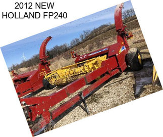 2012 NEW HOLLAND FP240