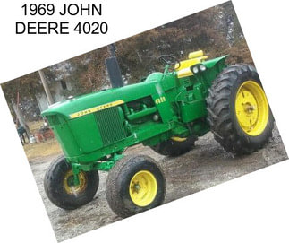 1969 JOHN DEERE 4020