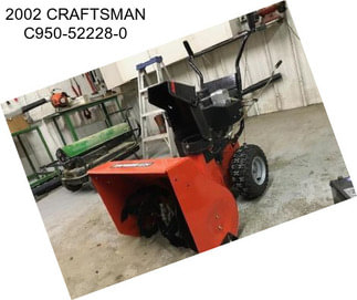 2002 CRAFTSMAN C950-52228-0