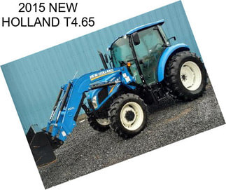 2015 NEW HOLLAND T4.65