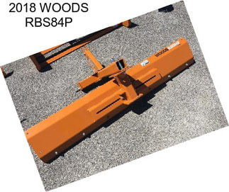 2018 WOODS RBS84P