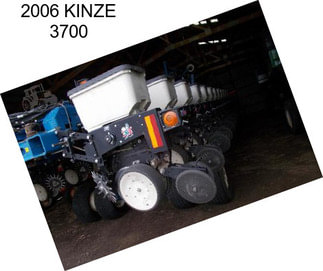 2006 KINZE 3700