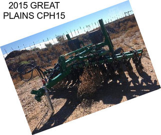 2015 GREAT PLAINS CPH15