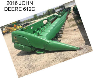 2016 JOHN DEERE 612C