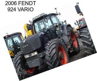 2006 FENDT 924 VARIO