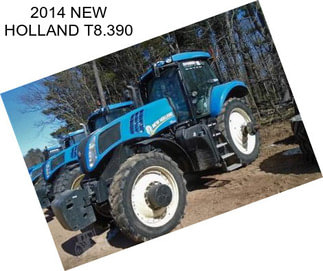 2014 NEW HOLLAND T8.390