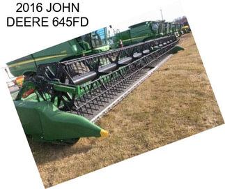 2016 JOHN DEERE 645FD