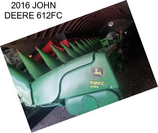 2016 JOHN DEERE 612FC
