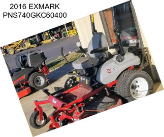 2016 EXMARK PNS740GKC60400