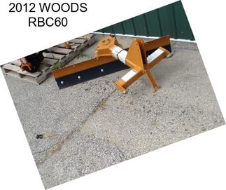 2012 WOODS RBC60