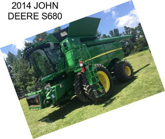 2014 JOHN DEERE S680