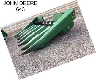 JOHN DEERE 643