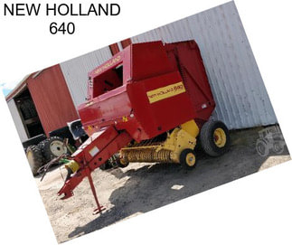 NEW HOLLAND 640