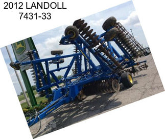 2012 LANDOLL 7431-33