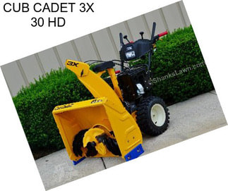 CUB CADET 3X 30 HD