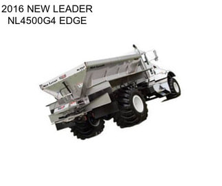 2016 NEW LEADER NL4500G4 EDGE