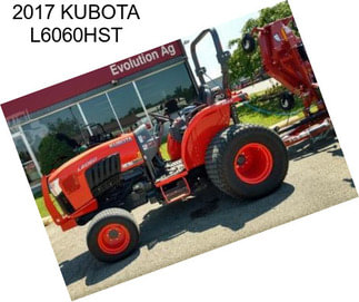 2017 KUBOTA L6060HST
