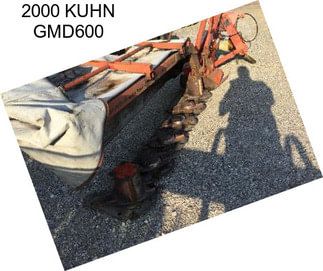 2000 KUHN GMD600