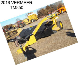 2018 VERMEER TM850