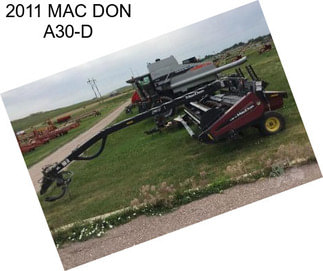 2011 MAC DON A30-D