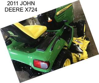 2011 JOHN DEERE X724