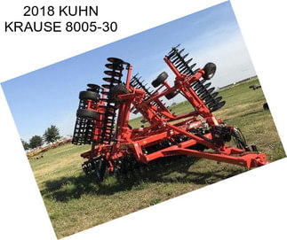 2018 KUHN KRAUSE 8005-30