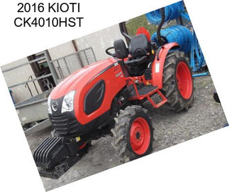 2016 KIOTI CK4010HST