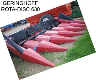 GERINGHOFF ROTA-DISC 630