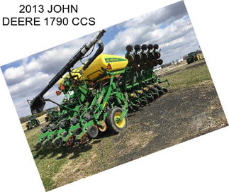 2013 JOHN DEERE 1790 CCS