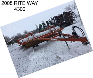 2008 RITE WAY 4300