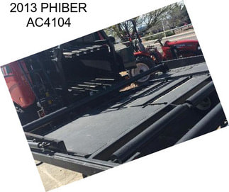 2013 PHIBER AC4104