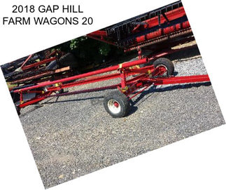 2018 GAP HILL FARM WAGONS 20